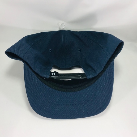 Hurley Blue Circular Hat Snapback Nike Aerobill - Picture 2 of 2